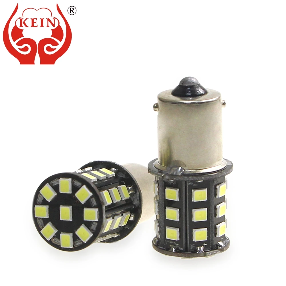 KEIN 2 шт. ba15s 1156 led bay15d 1157 p21w p21/5w 33smd 2835 светодиодные задние фонари тормоза DRL