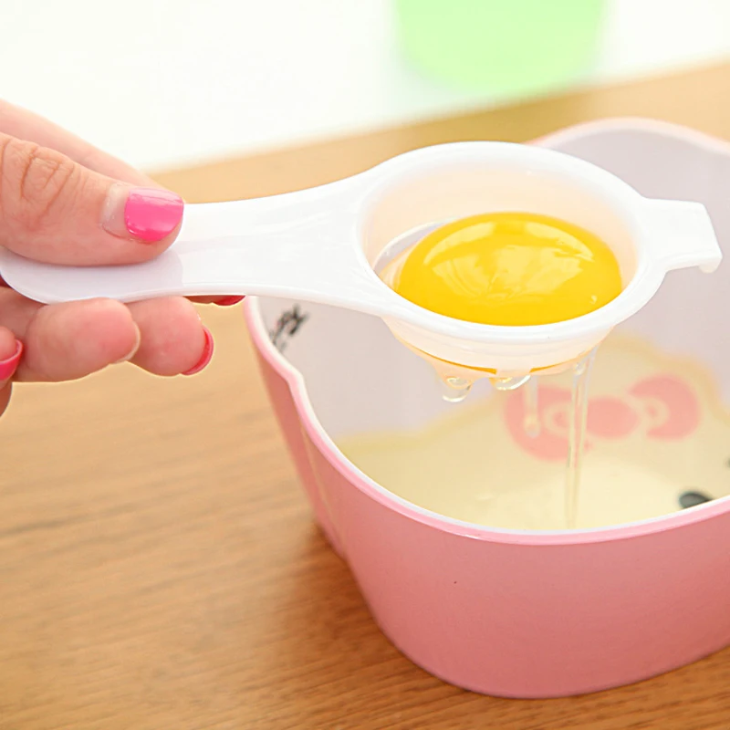 2 шт./лот экологичный хорошее качество яичный желток Белый сепаратор разделитель