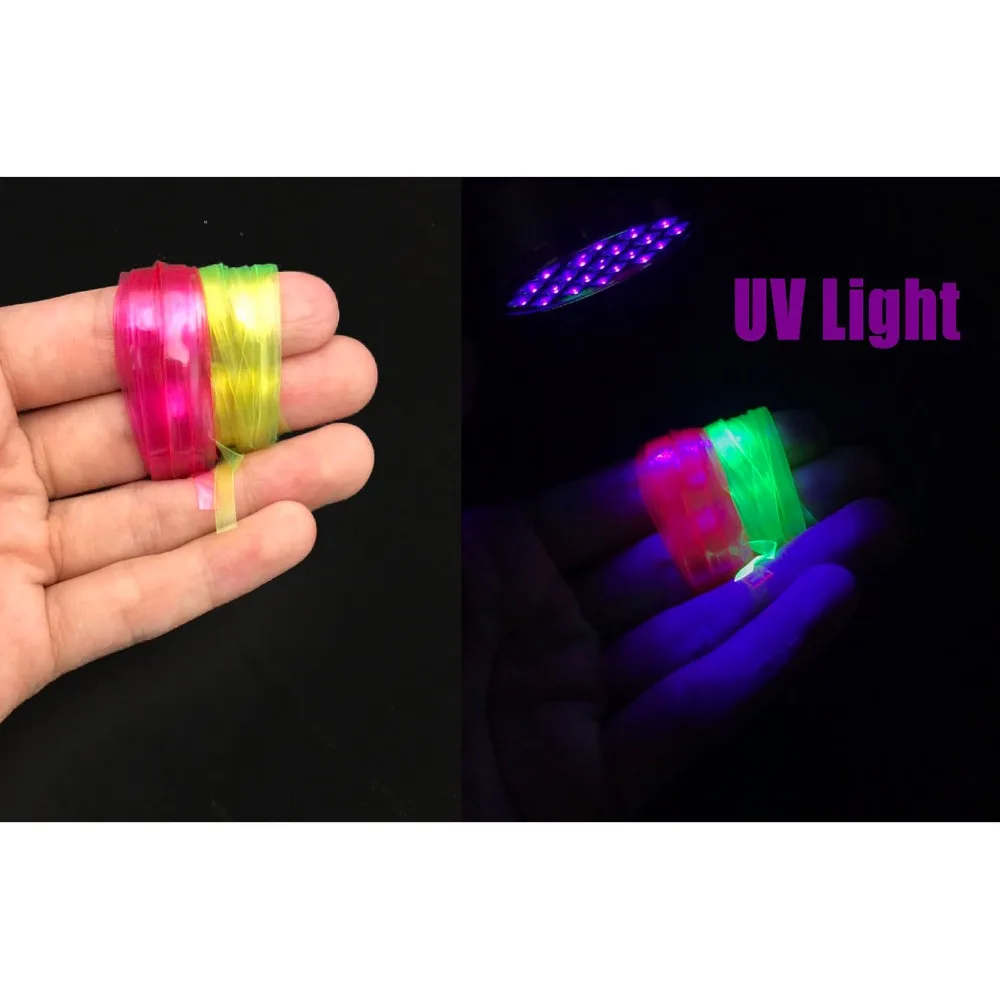 Tigofly 6 м Гибкая УФ пластиковая полоса 0 17 мм тонкие эластичные тянущиеся Pupae Scuds