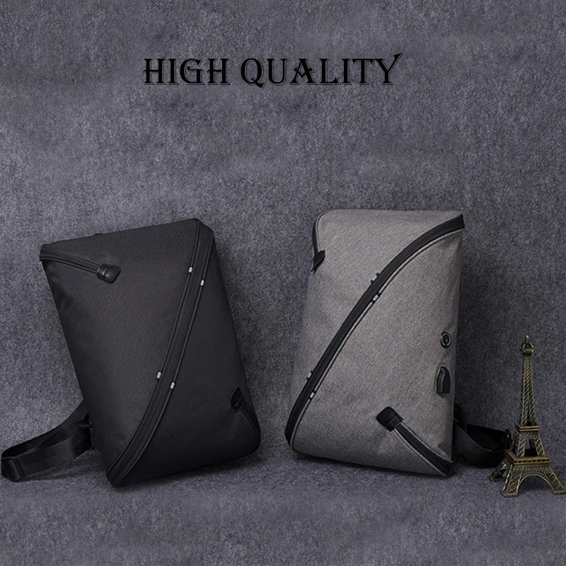 Рюкзак мужской для ноутбука с USB-зарядкой и защитой от кражи | Багаж сумки