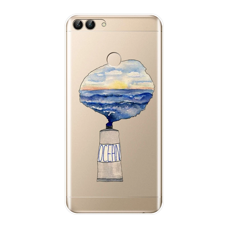 Чехол для телефона Huawei P9 Lite Mini силиконовый мягкий чехол P8 P10 P20 Pro Plus 2017 P