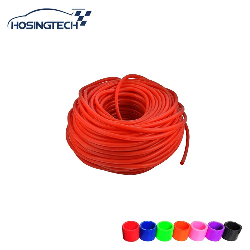

HOSINGTECH-Universal 50M Super Vacuum Silicone Hose ID: 4mm Blue 100% Silicone material