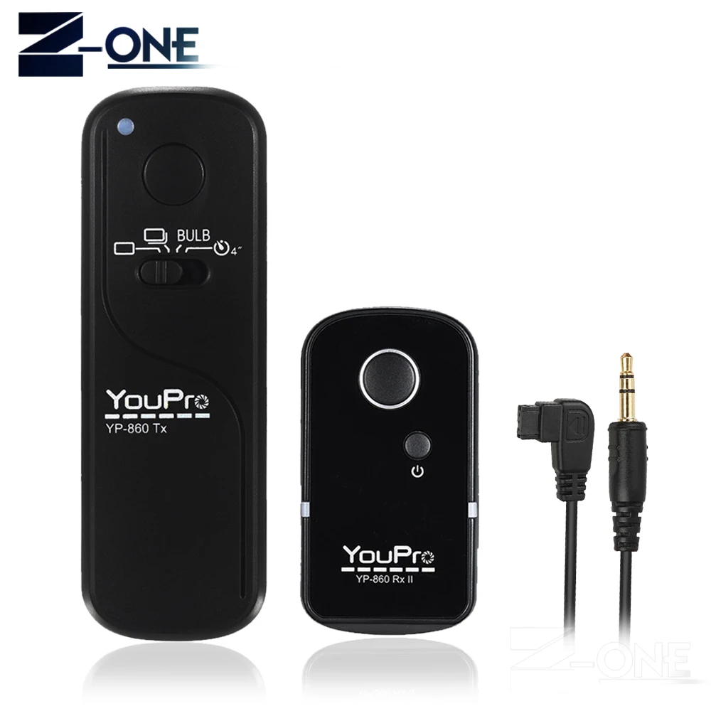 

YP-860II/S1 Wireless Remote Control Shutter Release for Sony alpha a900 a850 a700 a560 a550 a500 a450 a400 a350 a300 a200 a100