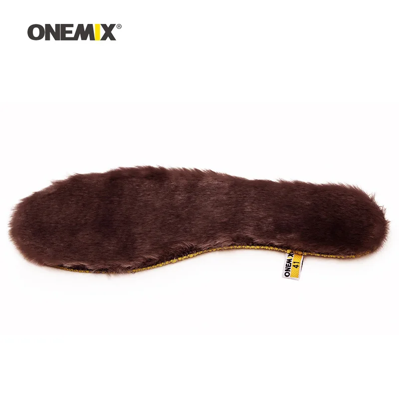 ONEMIX/Аксессуары для кроссовок; стельки для мужчин; профессиональная дезодорирующая подошва; женские зимние теплые меховые стельки; зимняя обувь; вставки