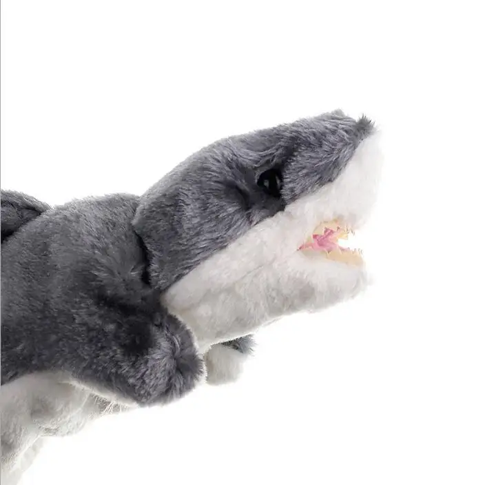 Plush toy hand puppet sea animal 28 cm shark doll | Игрушки и хобби