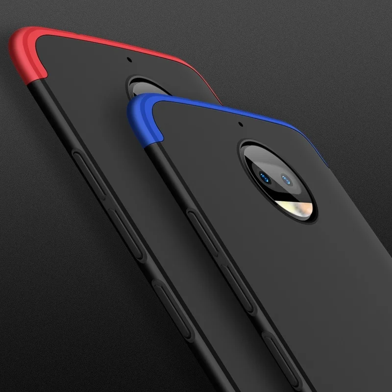 JUPOW Прочный чехол для moto Рола G5s plus 360 градусов Полная защита жесткого PC Fundas Coque