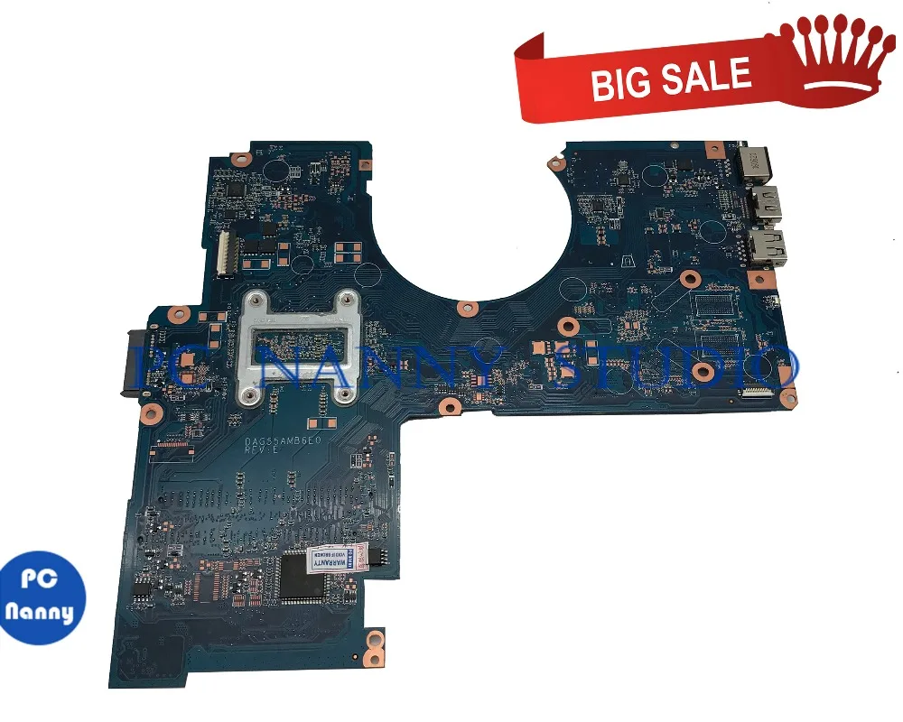 ПК Няня для Hp 15-aw007cy 15-AW Материнская плата ноутбука 856270-601 A9-9410 DAG55AMB6E0 протестирована