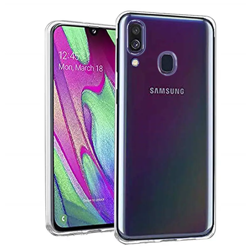 Чехол для Samsung Galaxy A40 5 9 дюйма силиконовый мягкий чехол из ТПУ телефона A 40 2019 A405 A405F