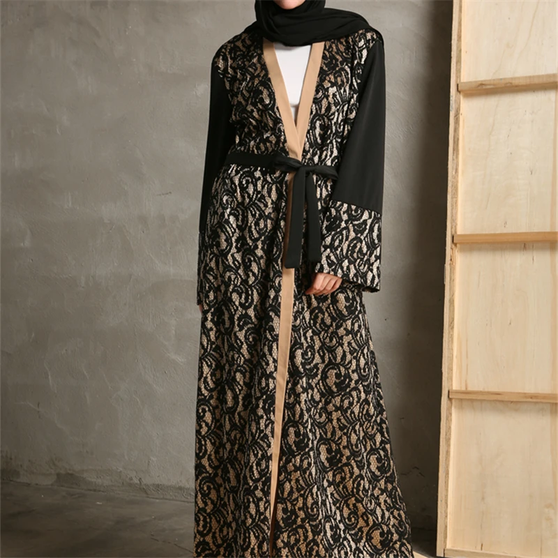 Мусульманское платье-Кафтан с принтом 2020 Брендовое модное платье платья макси