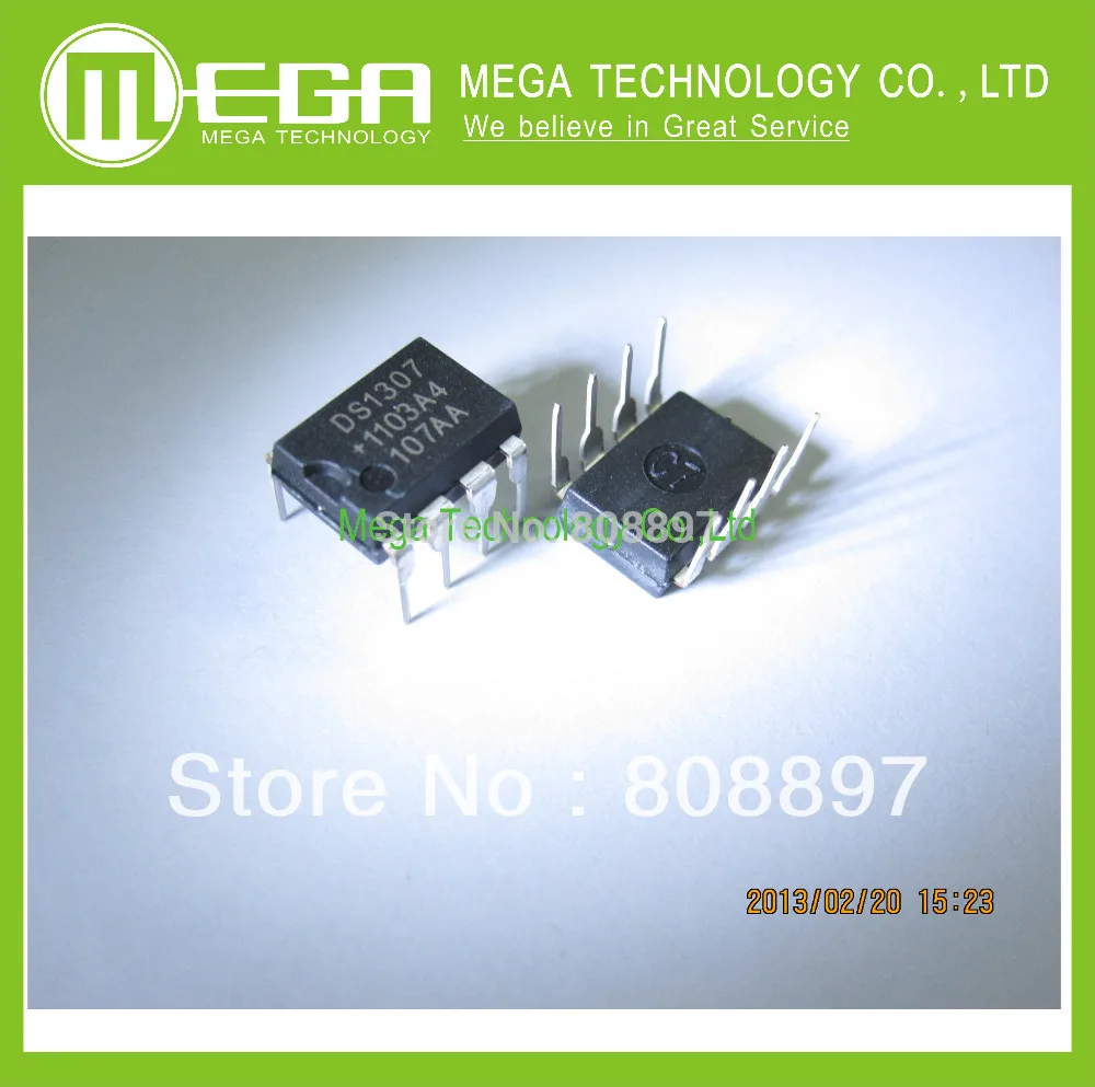 Новинка 100 шт. DS1302 DS1307 DIP 8 I2C часы в режиме реального времени|100 pcs|10 pcsclock 13 |