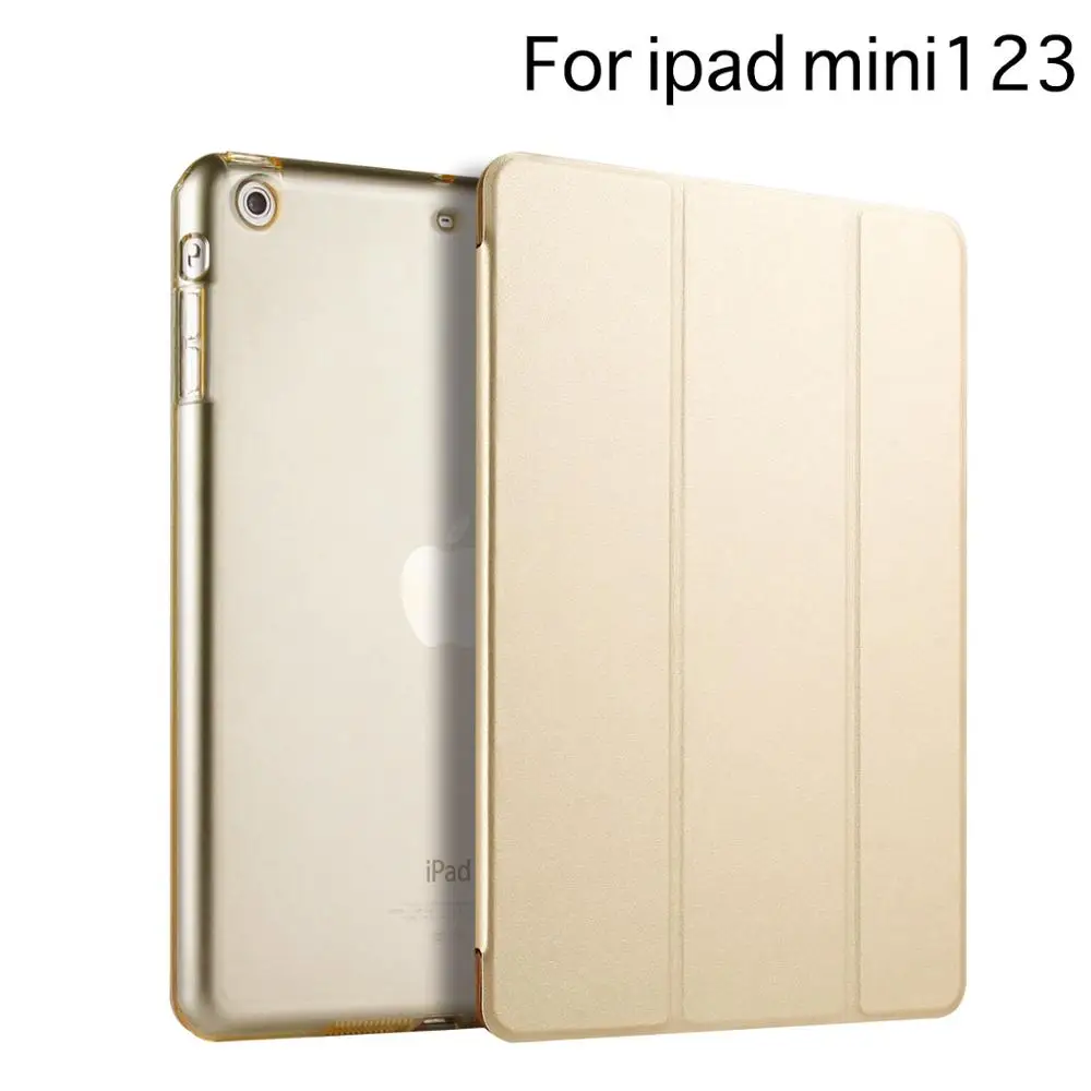 Чехол для Apple iPad mini чехол 1 2 3 цвета PU умный Магнит Пробуждение спящий Модель|Чехлы