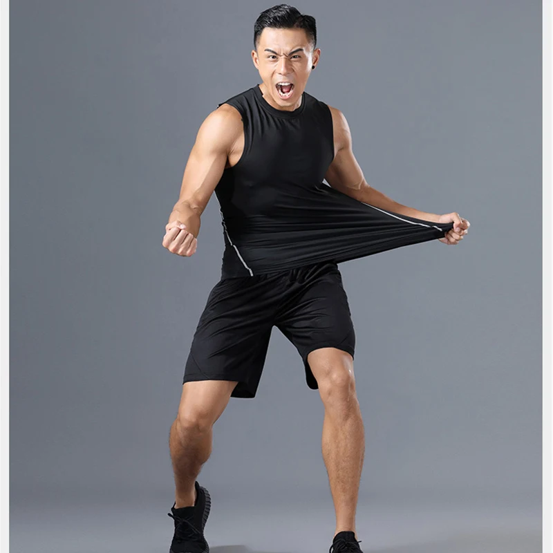 2019 спортивные мужские шорты с глубокими карманами дышащие быстросохнущие для