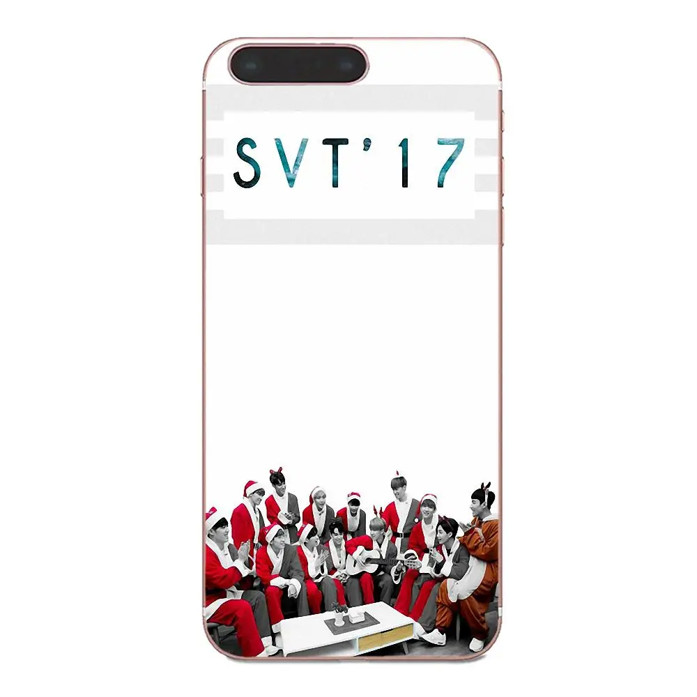 Kpop Seventeen для Galaxy J1 J2 J3 J330 J4 J5 J6 J7 J730 J8 2015 2016 2017 2018 mini Pro мягкие чехлы из ТПУ
