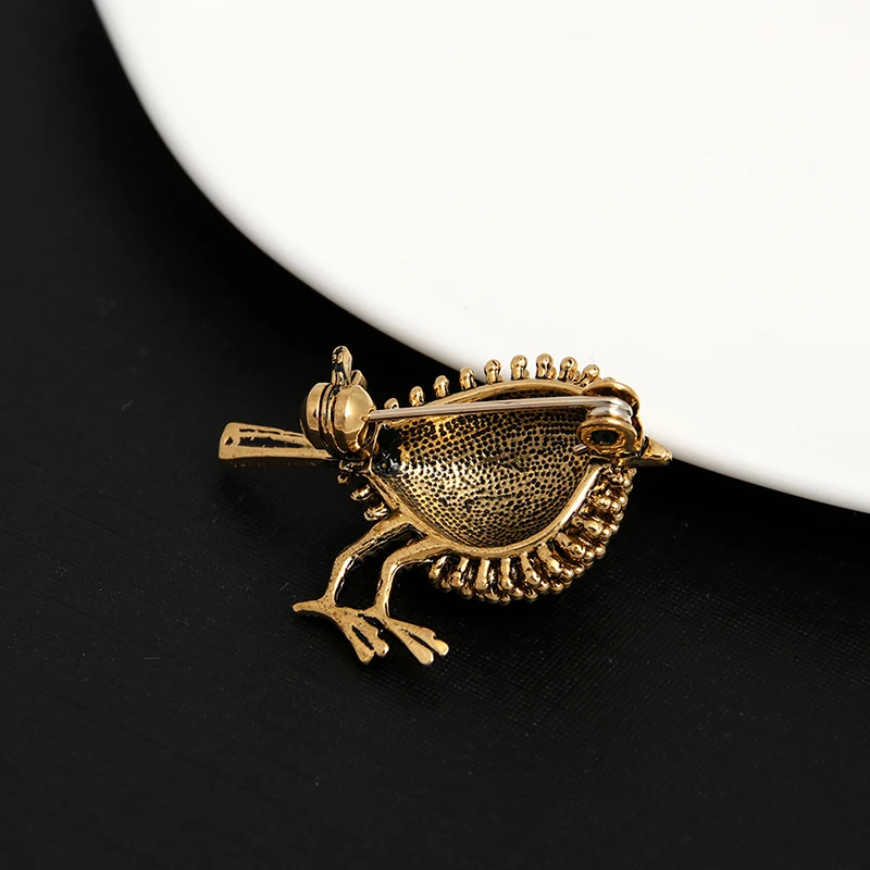 

JUJIE Vintage Bird Brooches Little Birds Dress Collar Pins Sweater Banquet Decoration Accessory Women Brooch Jewelry