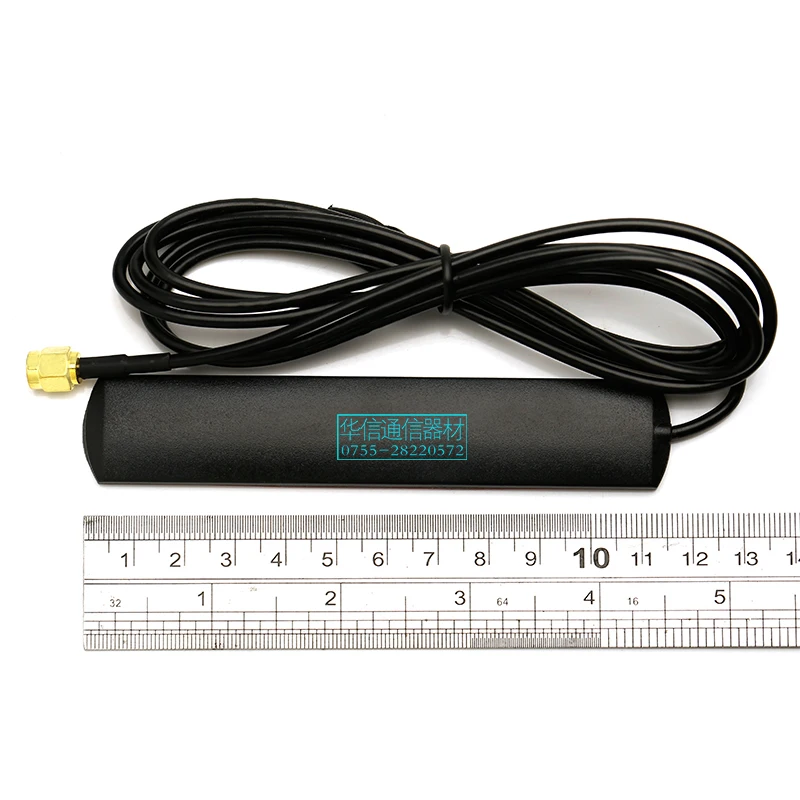 GSM-антенна/антенна GPRS фотопатч-антенна кабель 3 м SMA длина штекера метра RG174 ABS