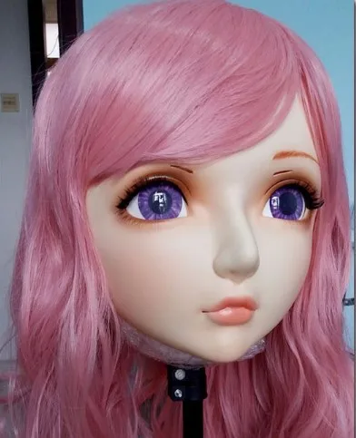 (Kig951) Женщины Милая девочка Смола полуголовы Kigurumi BJD маска косплей японский аниме