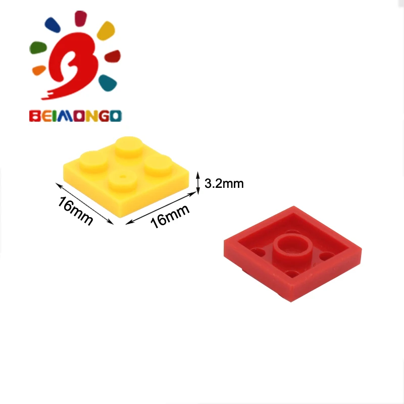 Бесплатная доставка! Детский конструктор BEIMONGO 2x2 150 шт. развивающие и
