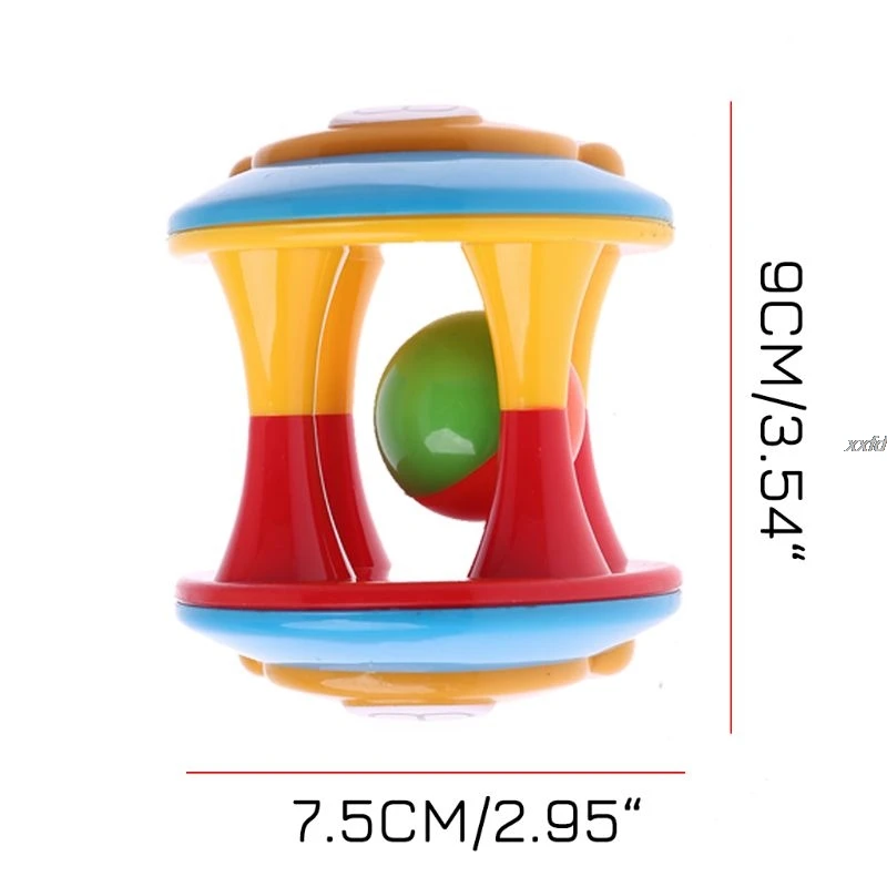 

Cute Musical Grasp Handbell Developmental Ball Bed Bell Kids Baby Toy Rattle Drop shipping