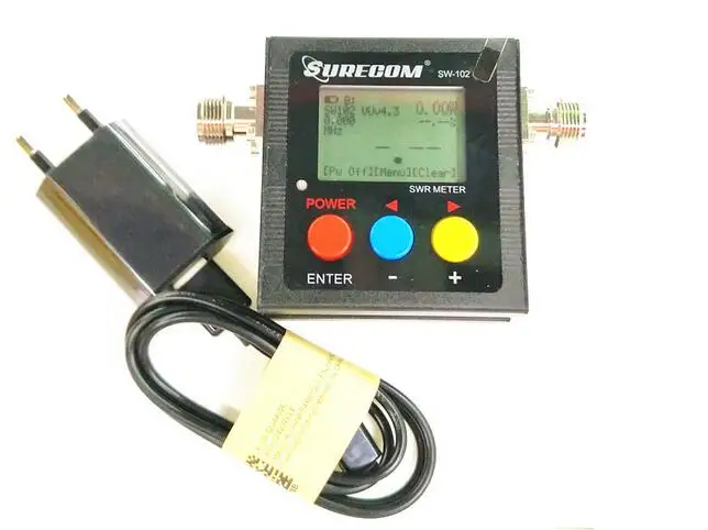 2 шт. SURECOM SW 102 100 520 МГц цифровой УКВ/УКВ внешняя антенна Мощность измеритель