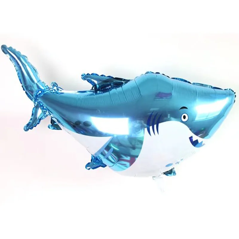 Aluminum Film Balloon Cartoon Children Toy Octopus Great White Shark | Дом и сад