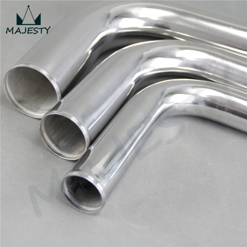 51 mm 2.0&quot inch 90 Degree Aluminum Turbo Intercooler Pipe Piping Tubing Elbow OD: 2 Length 300mm |