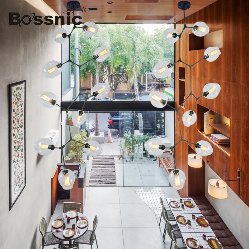 BossnicLighting Современное Стекло Подвесной светильник для гостиной | столовой Спальня