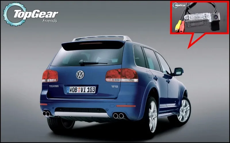 Автомобиль Камера для Volkswagen VW Touareg 7l MK1 Высокое качество заднего вида Резервное копирование Камера для topgear Вентиляторы | CCD+ RCA