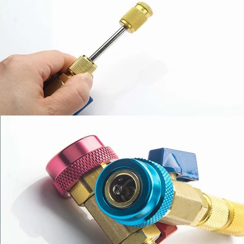 2 Pcs Car Air Conditioning Valve Core Demolition Tool Wrench R134A Repair Dropshipping | Инструменты