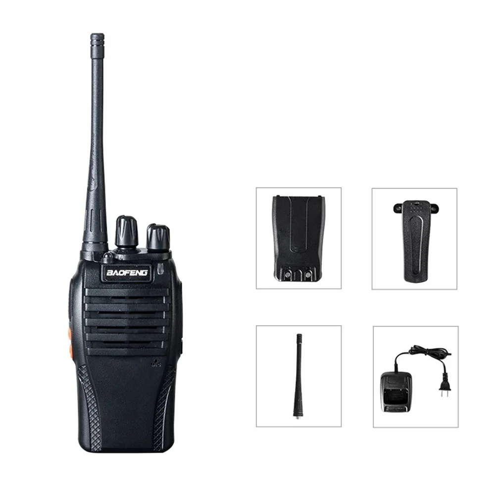 Baofeng 2 шт. BF-999s UHF отель коммуникатор портативный трансивер Cb радио фонарик 999S радио Walky Talky