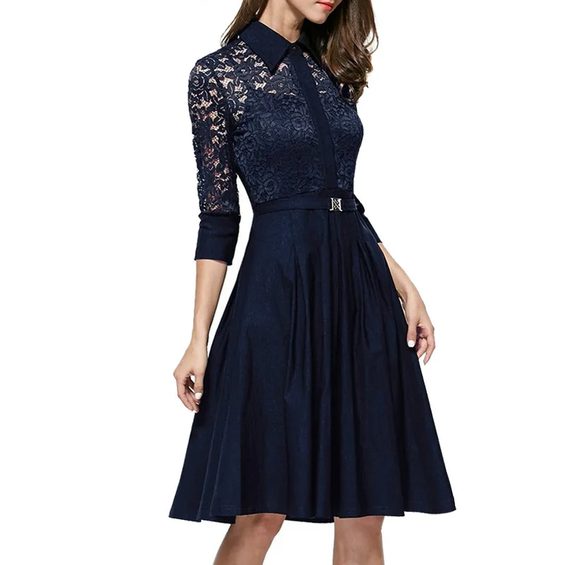 Церемония 2017 элегантный взлетно-посадочной полосы Кружево платье пикантные