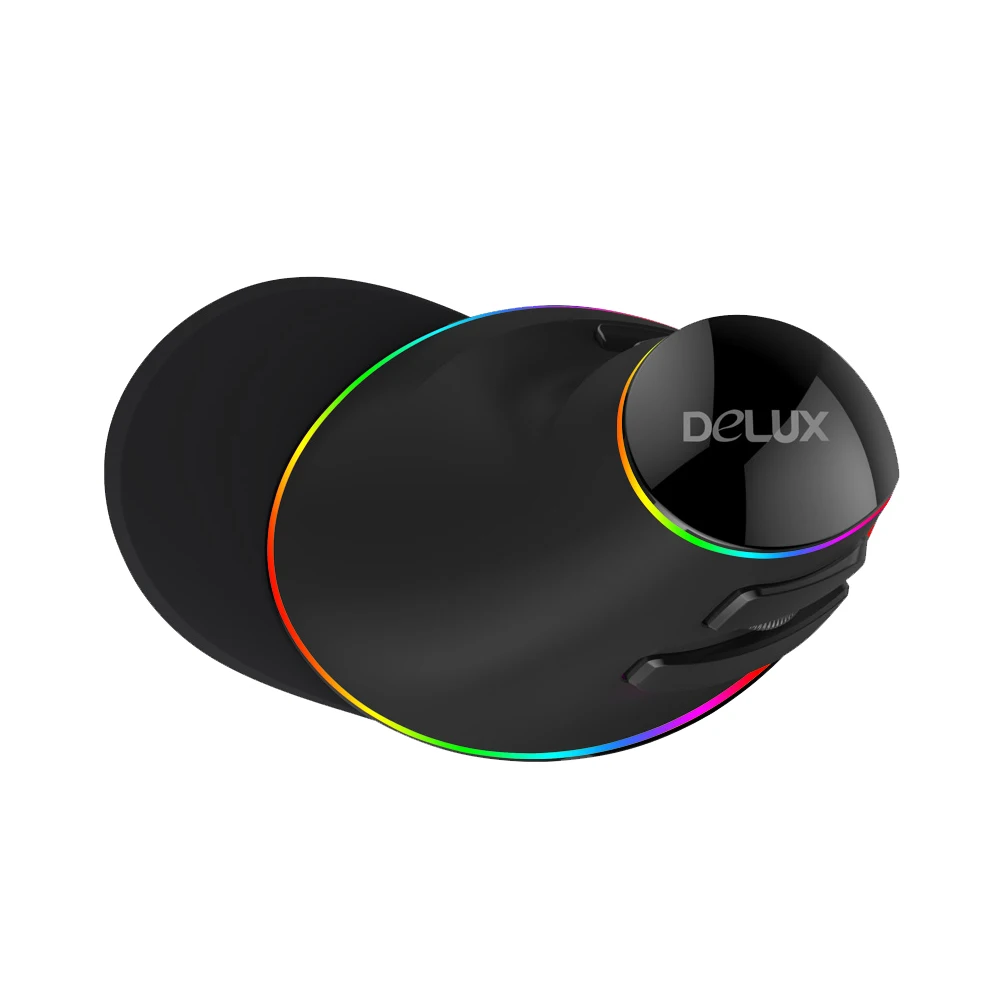 Delux M618Plus RGB Optical Wired Mouse 6 Buttons 4000 DPI office Computer Gaming For PC Laptop | Компьютеры и офис