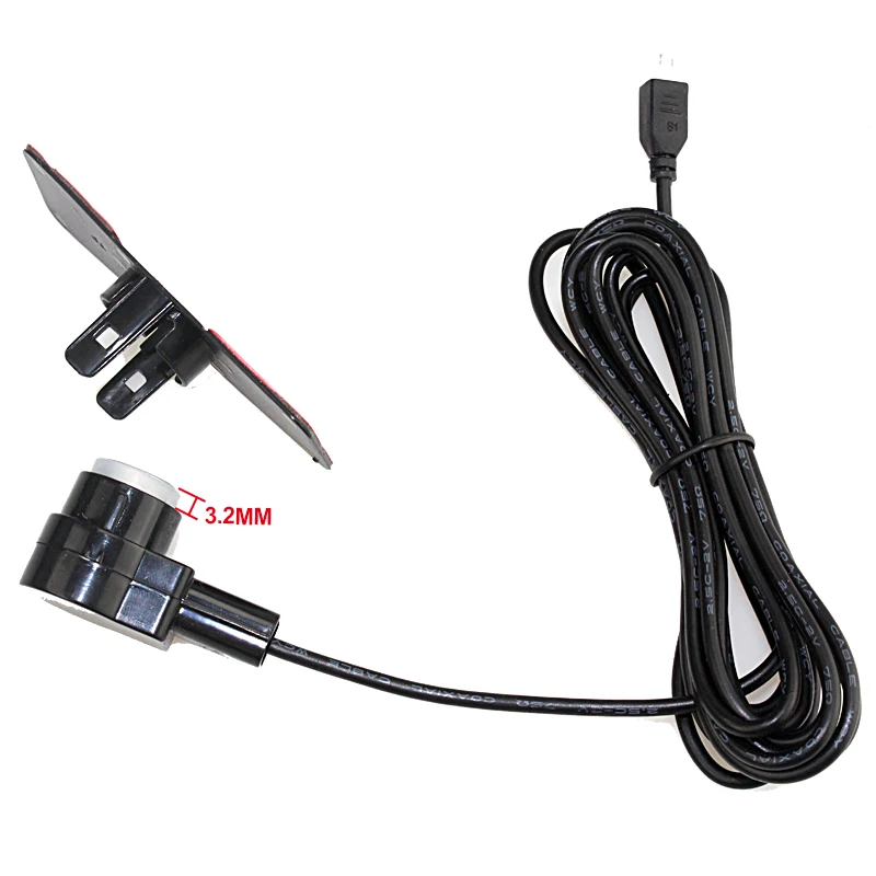 4 шт. 16 мм плоская помощь реверсивный радар Rrobe Датчики парковки Черный Синий