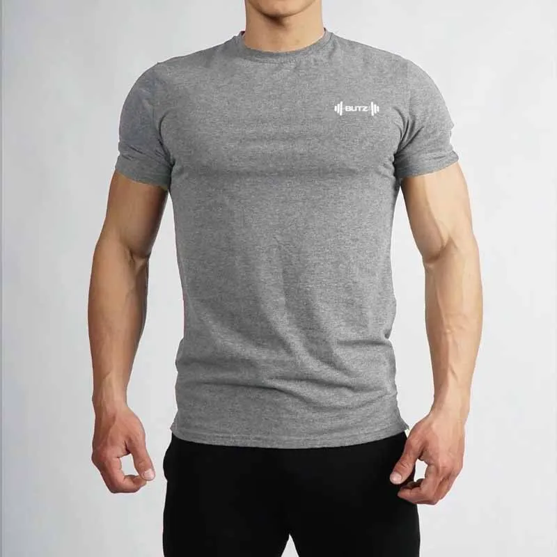 Модные мужские футболки летние спортивные для бега мужская одежда с коротким