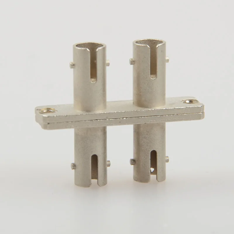10PCS/bag Duplex mode ST Fiber optic Adapter Optical fiber coupler UPC flange PC connector factory | Мобильные телефоны и