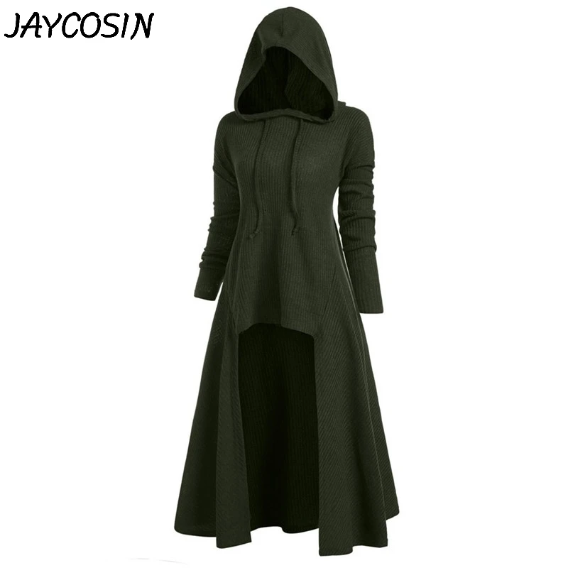 JAYCOSIN женские свитера 2019 осень зима модная женская однотонная винтажная накидка с