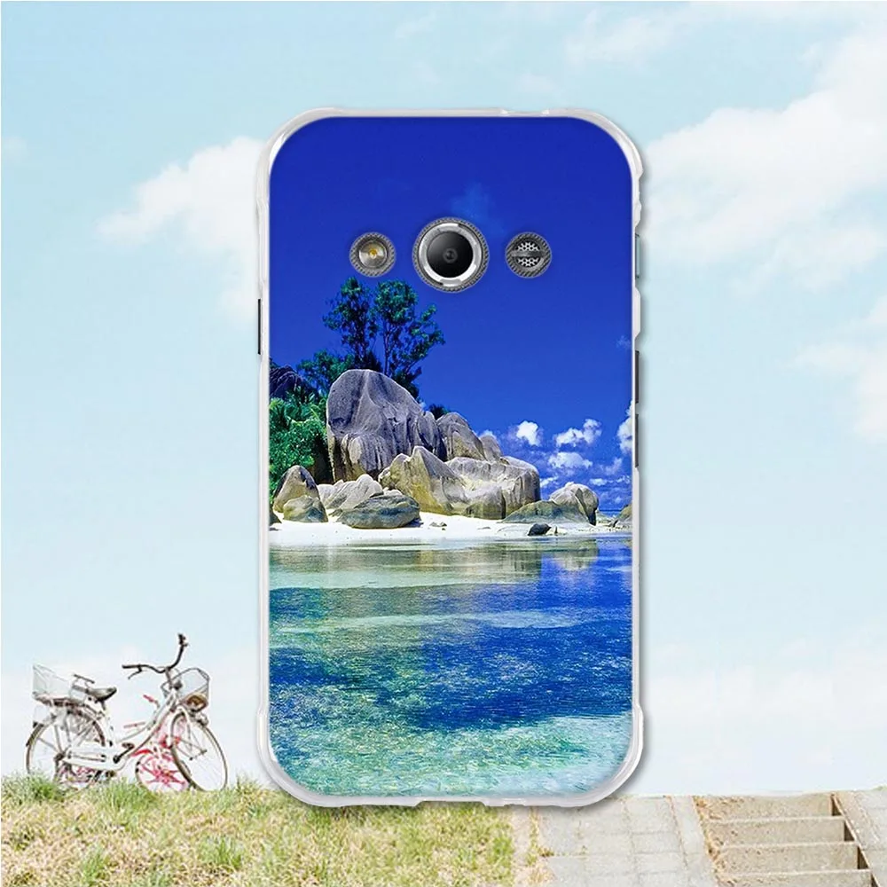 Для Samsung Galaxy Xcover 3 задняя крышка для samsung Xcover3 силиконовый чехол TPU GEL Funda capa G388F |