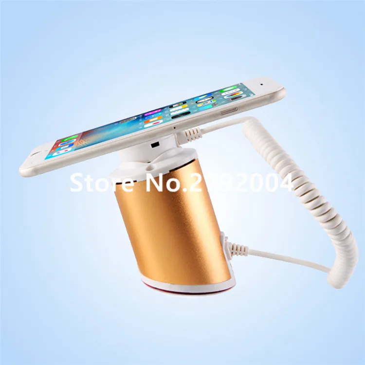 10 pcs/lot Cell Phone Anti-theft Device Mobile Phone Display Security Stand for cellphone/Samsung/Huawei retail anti-lost alarm