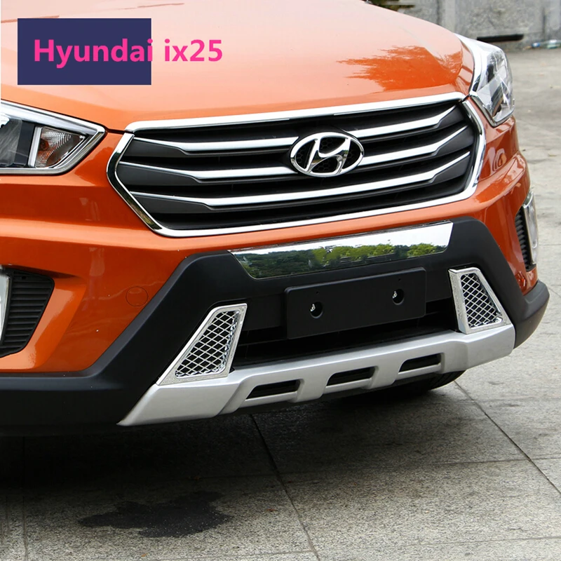 Передние и задние бамперы для Hyundai IX25 Creta 2015 2019 защита губ противоскользящая
