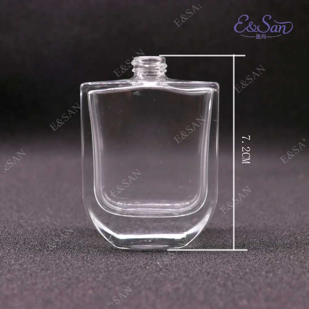 PT074D-30ML плоская квадратная крышка с песком прозрачное стекло духи спрей