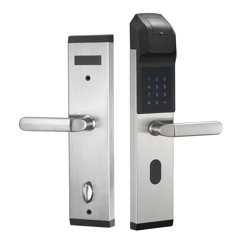 CYPATLIC JCF3325C медный цвет Электрический RFID дверной замок Kluis домашний Умный Замок с
