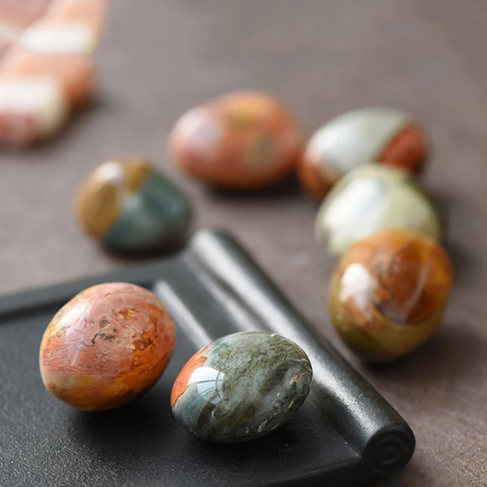 Natural Ocean Agate Handlebars Mineral Ore Specimen Crystal Quartz Home Desk Decorations Reiki Fengshui Collection | Дом и сад