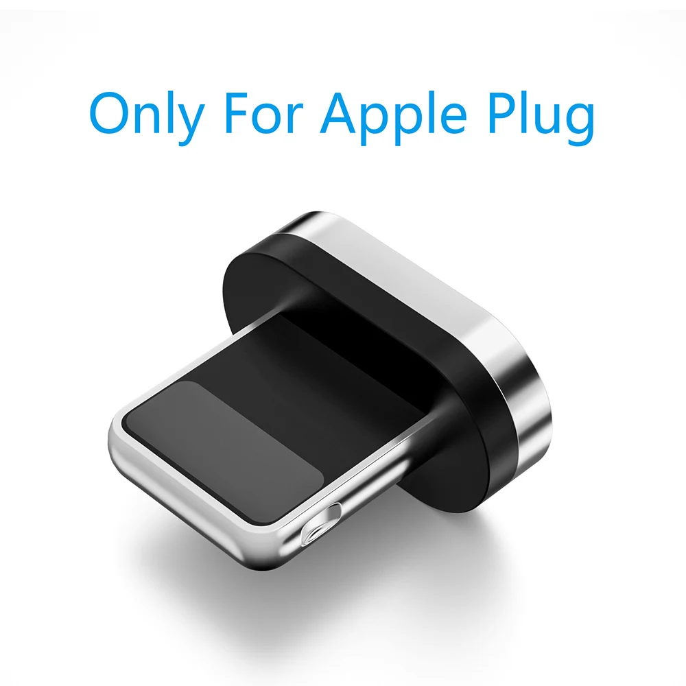 Plug for iphone ZRSE Магнитный Micro Usb кабель для Iphone samsung 3A Быстрая зарядка данных провод шнур магнит Зарядное устройство Usb type C кабель для мобильного телефона - Цвет: Plug for iphone
