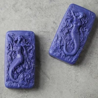 mold silicones soap mold mermaid underwater world mould aroma stone molds silica gel handmade mermaids 2 styles classic przy 001