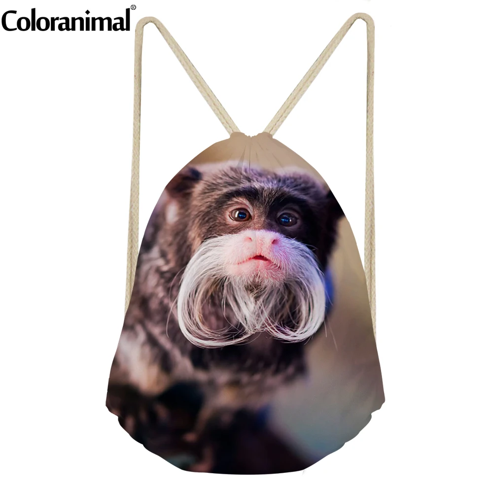 Стильный повседневный рюкзак для мальчиков и девочек с объемным животным