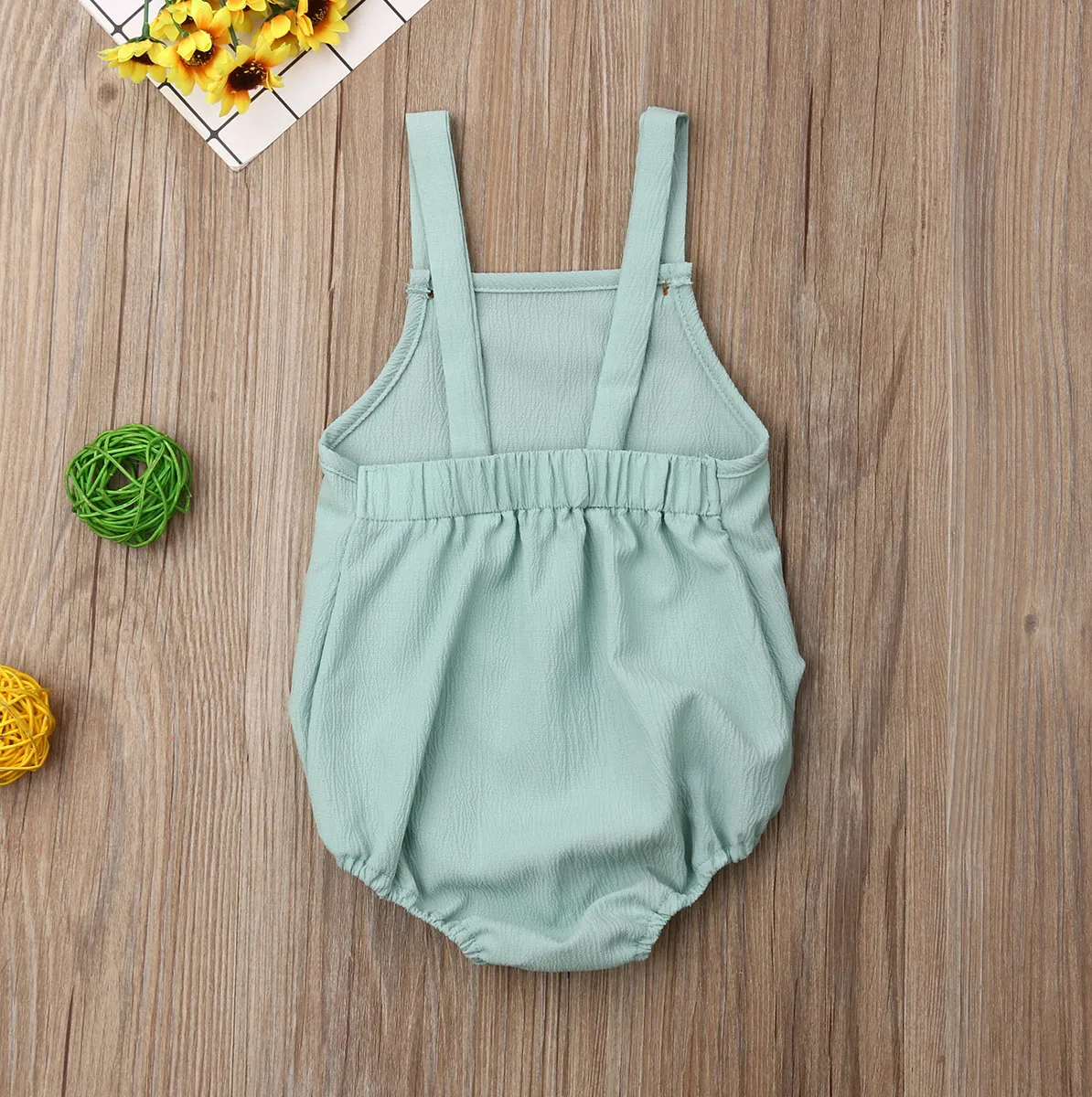 Новый детский комбинезон на бретельках для мальчиков и девочек летняя одежда