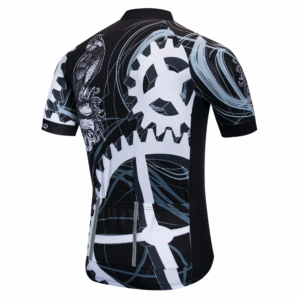 Велосипедная футболка maillot team Мужская велосипедная одежда с коротким рукавом желтая черная одежда для велоспорта MTB велосипедная одежда Топ с черепом ciclismo