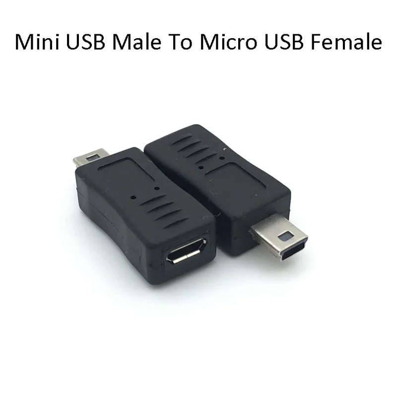 5 шт. USB мини-usb 5-контактный разъем для Micro USB штекер Адаптер для смены конвертера адаптер
