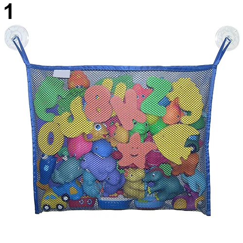 Лидер продаж! Органайзер для игрушек ванной сетчатая подвесная сумка хранения + 2