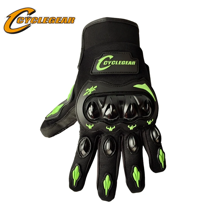 Перчатки для мотоциклистов на одно касание, полный палец, cyclegear guantes CG666