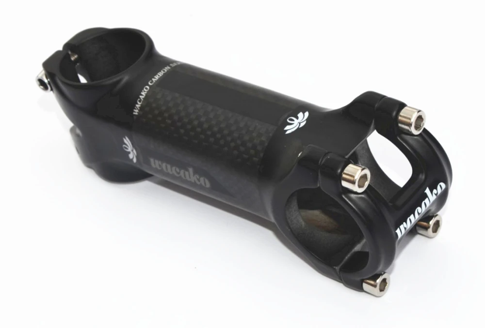 Wacako сплав + 3k углеродный 6-градусный стержень горный велосипед шоссейный frok 28 6 мм
